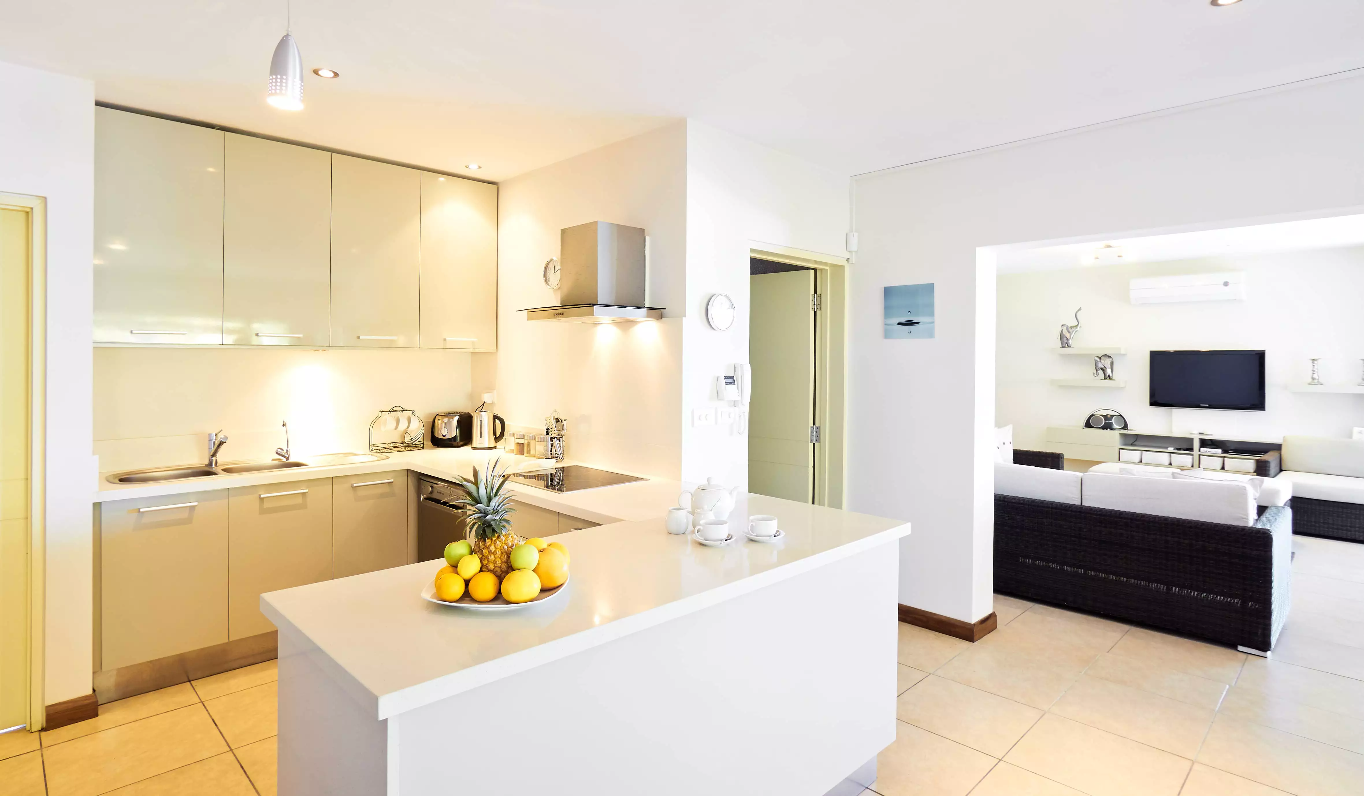 Bon Azur Suite Kitchen and Lounge view.webp