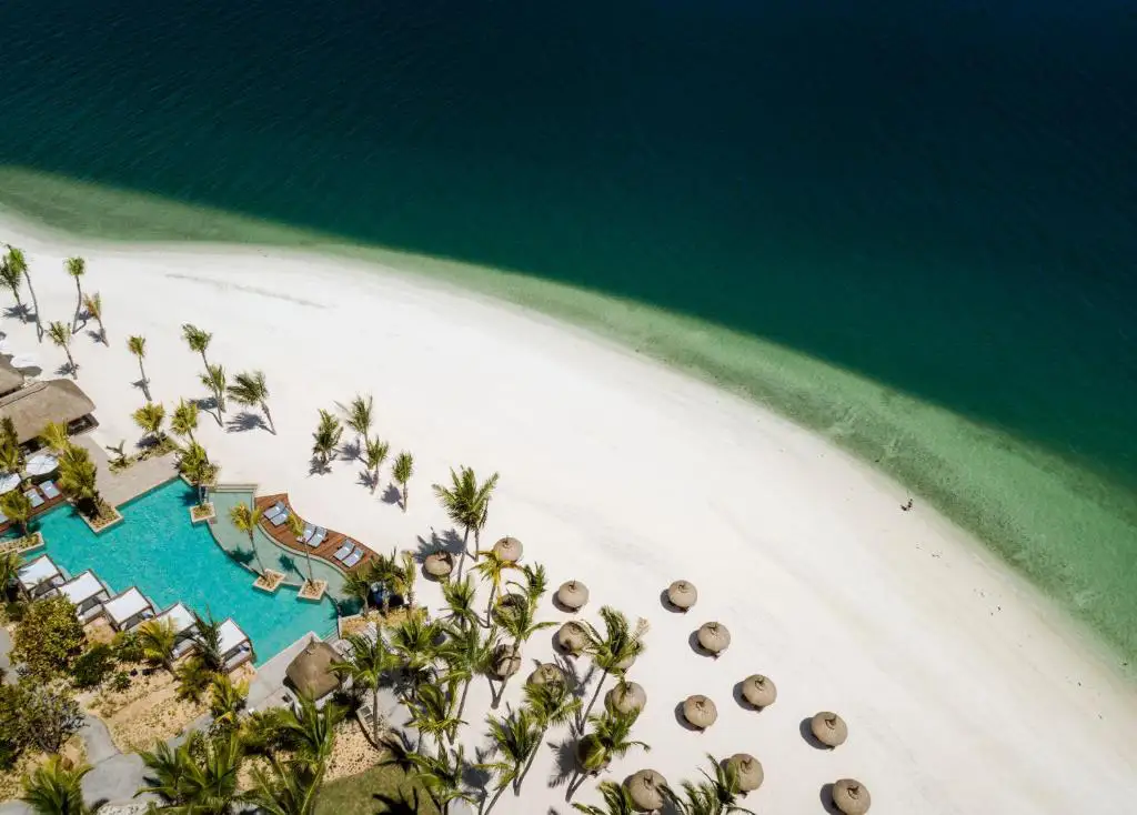 One&Only Le Saint Geran, Mauritius Aerial Beach