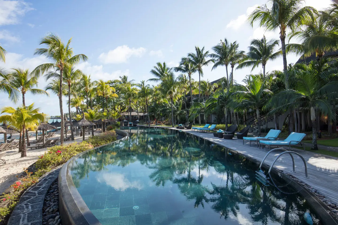 Royal Palm Beachcomber Luxury Hotel Mauritius Pool
