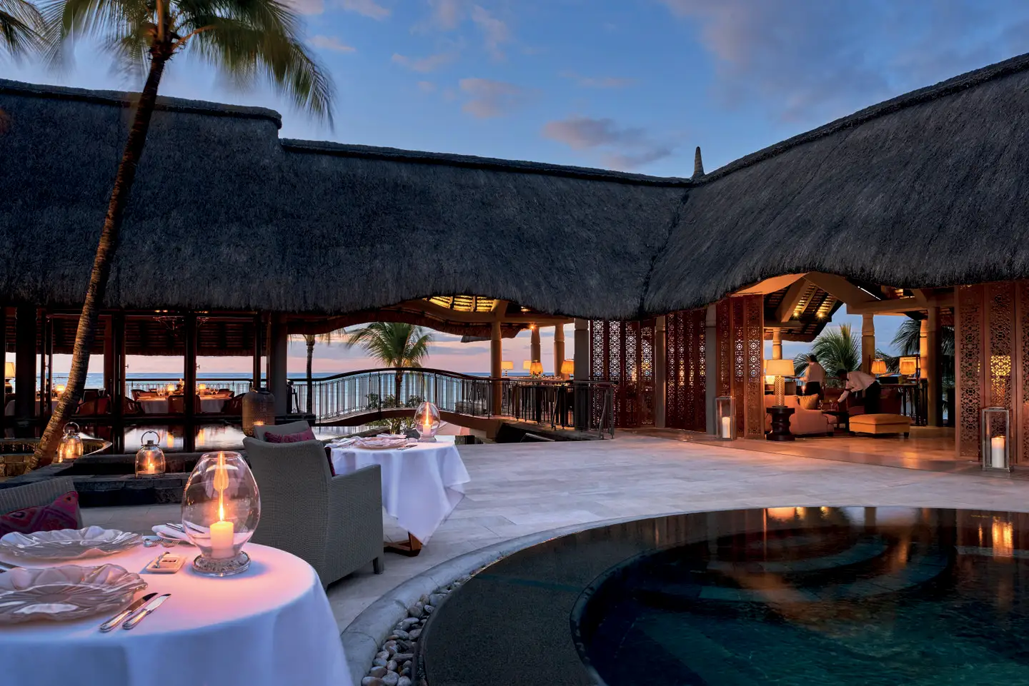 Royal Palm Beachcomber Luxury Hotel Mauritius Dinning
